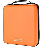 alavisxf xx CD Case, 192 Capacity Protective Zipper Disc Wallet for Car | EVA Shock-resistant, Do...