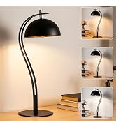 Rechargeable Cordless Table Lamp,Led Desk Lamp with Adjustable Lampshade,3 Color Dimmable Night L...
