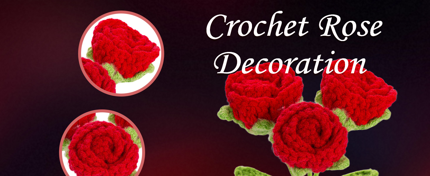 crochet rose