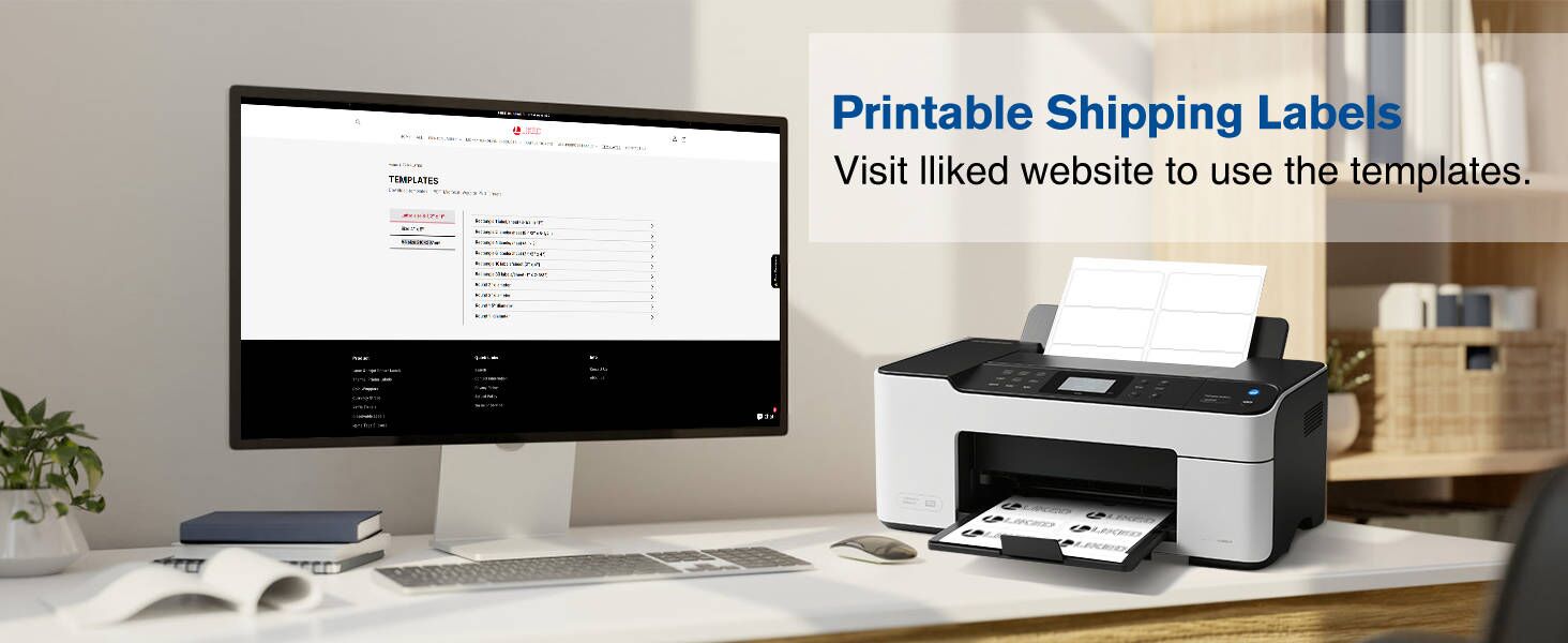 Laser & Inkjet Printer Labels