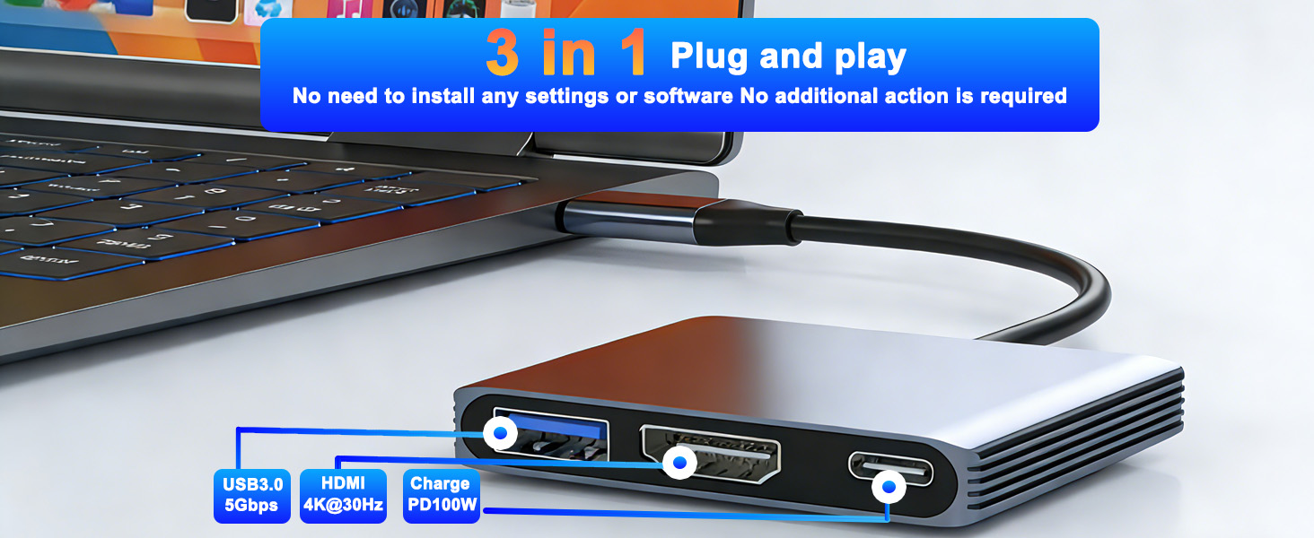 USB C to HDMI Adapter