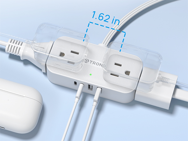 extension cord flat wall plug