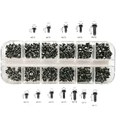 Easycargo 240pcs 12 Sizes Laptop Screws Kit, Notebook Computer Replacement Screws Assortment Kit,...
