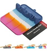 Spoon Rest, Silicone Spoon Holder for Stove Top with Drip Pad Suitable for Multiple Kitchen Gadge...