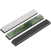 XARILK Premium Knife Sharpening Stones Set – 5000 Grit Black Stone, 8000 Grit White Natural Stone...