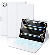 Hamile for iPad Pro 11-inch Case with Keyboard M5/M4 - Magnetic Wireless | Multi-Touch Trackpad, ...
