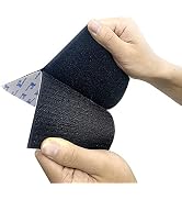 6pair Hook and Loop Tape 4in x 8in self Adhesive Sticky Back Interlocking Nylon Fabric Fastener H...