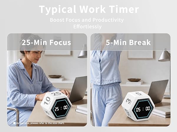 Rotating Pomodoro Timer