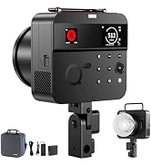 NEEWER Q4PRO 400Ws 2.4G TTL Outdoor Studio Flash Strobe, Compatible with Godox, APP Control Light...