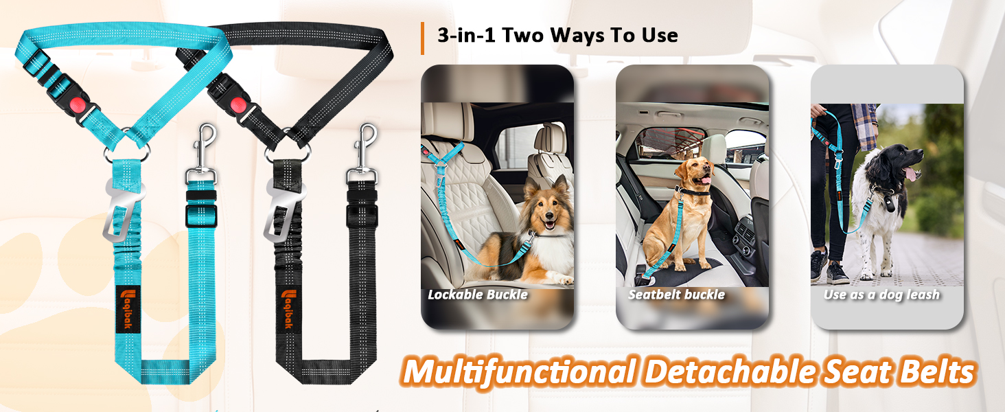 dog car seat belts