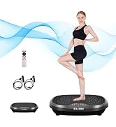 EILISON FitMaxx 3D XL Vibration Plate Exercise Machine - Whole Body Workout Vibration Platform w/...