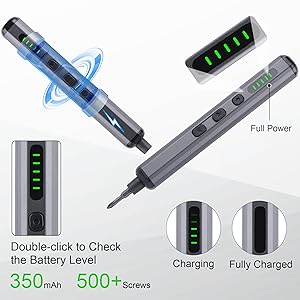 Power Screwdriver Repair Tool Kit