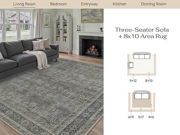 purecozy vintage rug