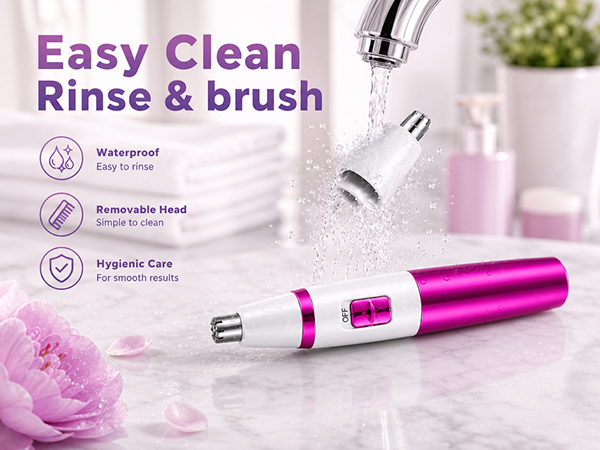 Ear and Nose Hair Trimmer for Women