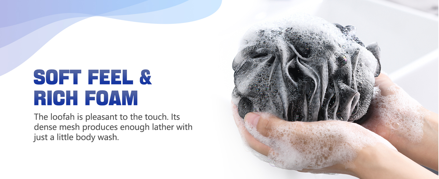 shower loofah