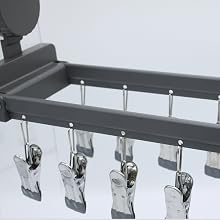 Wall Mount Suction Cup Sock Drying Rack
