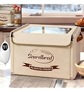 Extra Large Folding Bread Proofing Box, Dough Proofer 68-104°F Temp Control 1-48H Timer, Sourdoug...