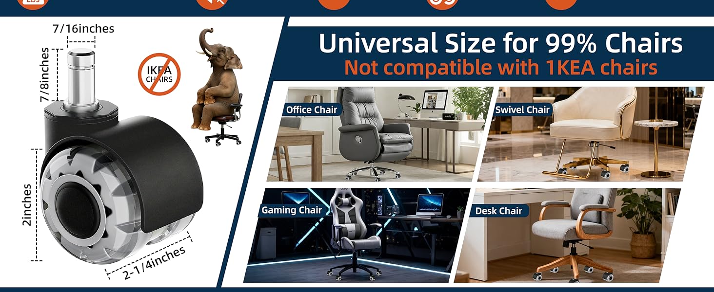 Universal Size for 99% Chairs