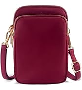 JANKS Small Crossbody Bag for Women Nylon Mini Cell Phone Purses Travel Pouch Shoulder Bag for Women