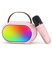 Heroange Kids Karaoke Machine with Dual Drivers, Toys for 3-12 Years Old Girls Boy, Microphone fo...