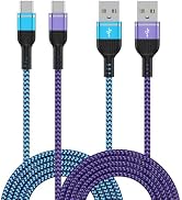 USB C Fast Charging Cable 6FT/2Pack for iPhone 16/16 Pro/16 Pro Max/16 Plus/15/15 Pro/15 Pro Max,...