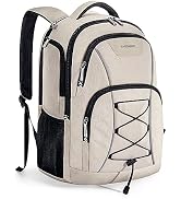 BAGSMART Travel Laptop Backpack, 15.6 inch Anti Theft Laptop Backpack With USB Charger Hole, Wate...