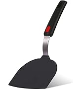 Contiup Silicone Fish Spatula Turner Half-Round Dense Spatulas Omelette Pancake Spatulas for Nons...