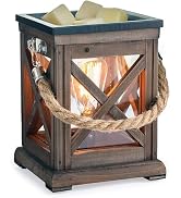 Candle Warmers ETC. Vintage Bulb Illumination Fragrance Warmer- Light-Up Warmer for Warming Scent...