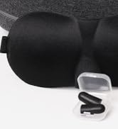 Essential Travel Pillow with mask and earplugs