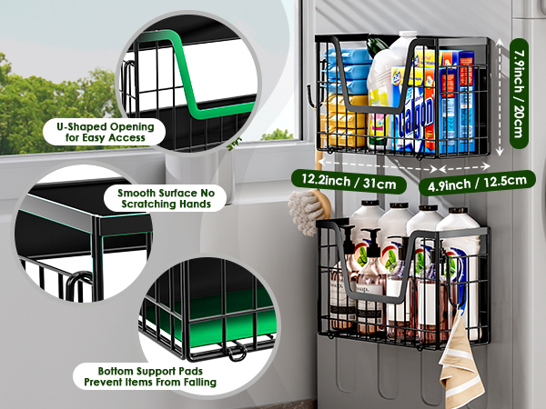 magnetic shelf for fridge