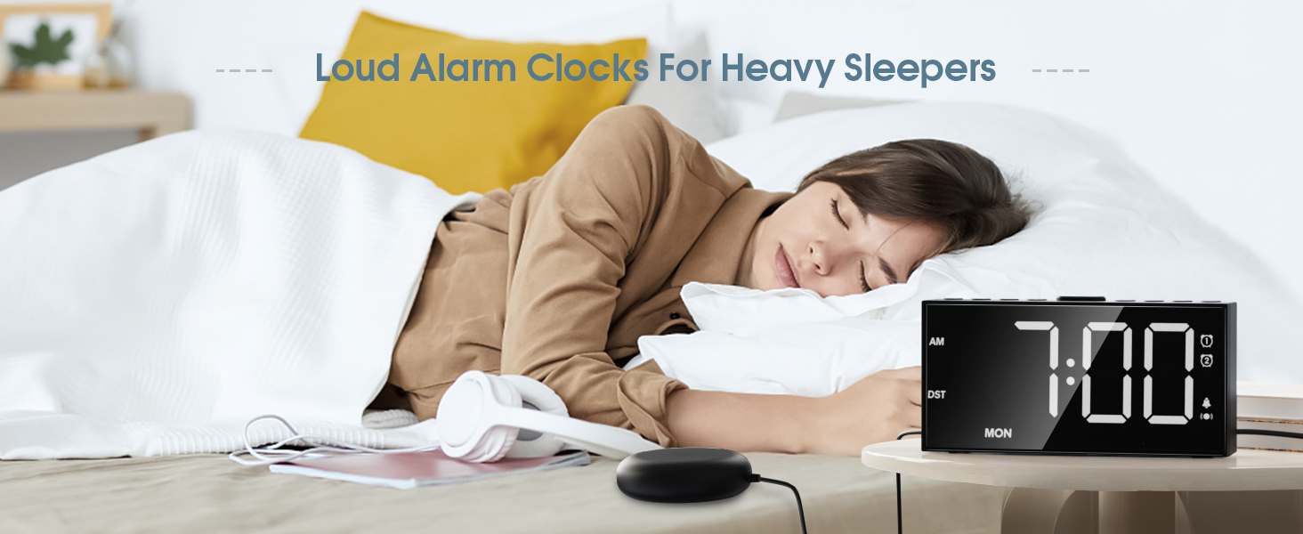 alarm clock for heavy sleepers