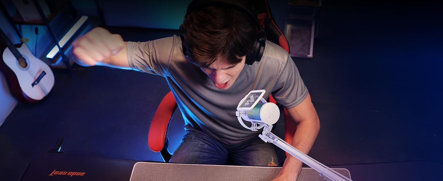 gaming mic with boom arm