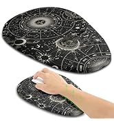Hokafenle Ergonomic Mouse Pad Wrist Support with Stepped-Wedge Design, Wrist Rest Pain Relief Mou...