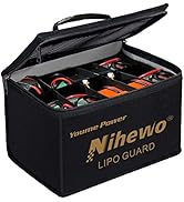Lipo Safe Bag Fireproof Explosionproof Bag Large Capacity Lipo Guard Safe Pouch for Lipo Battery ...
