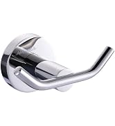 ARCORA Stainless Steel Towel Hooks: Chrome Towel Hooks for Bathroom Heavy Duty Robe Hook for Bath...