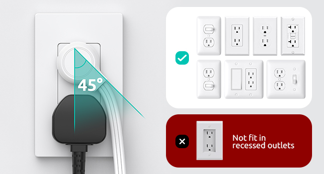 Right Angled Flat Plug