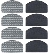 HOMEXCEL 8 Pack Steam Mop Replacement Pads Compatible with Bissell Powerfresh Steam Mop 1940 1806...