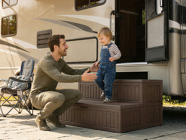 mobile home step