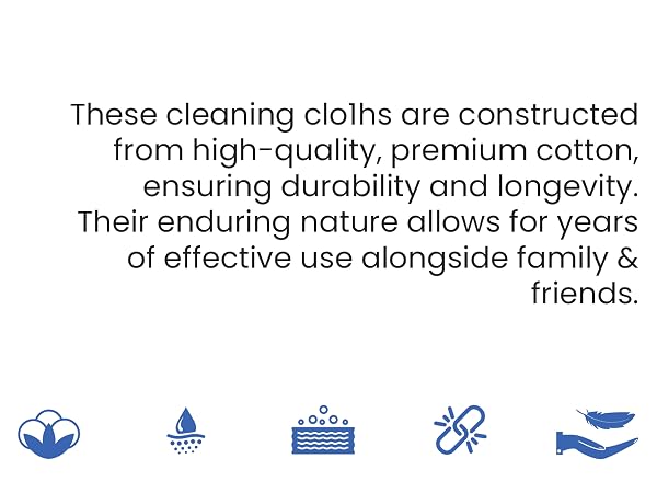 100% cotton terry towels cleaning cloths reusable cleaning cloth lint free multipurpose cleanings