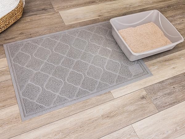 Litter Trapping Mat, Grey