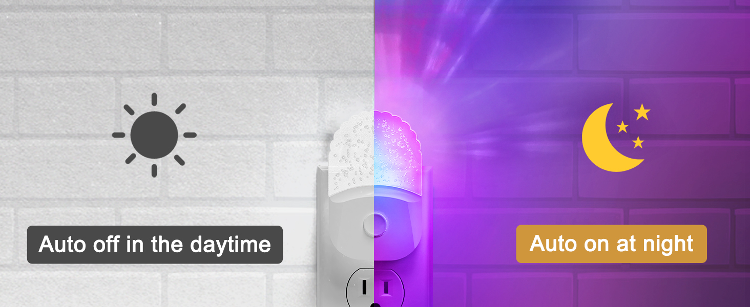 night light with light sensor