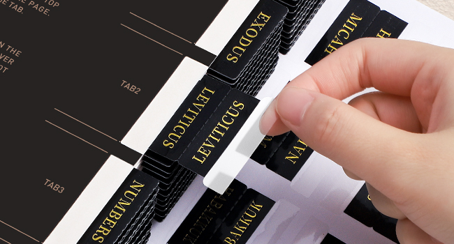 bible tabs