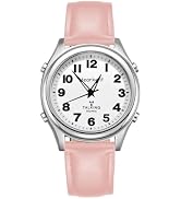 Hearkent Talking Watch for Women-Elderly or Visually Impaired Watches American-Style English Voic...