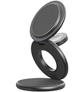 KU XIU 3 in 1 Charging Station for Apple Device, Aluminum Alloy Foldable Magnetic Wireless Charge...