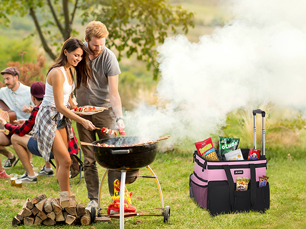 Large Rolling Cleaning Caddy Bag