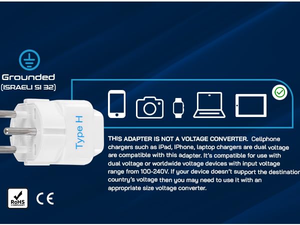 israel adapter plug
