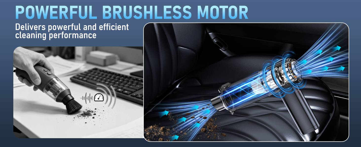 Car Vacuum Portable Cordless