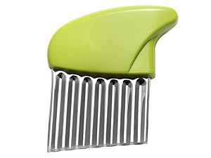 Green crinkle cutter