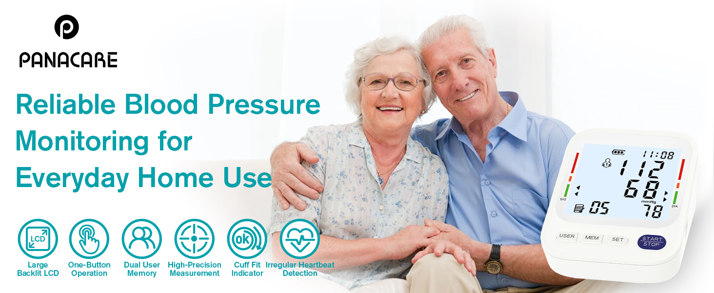 Reliable Blood Pressure Monitoring for Everyday Home Use