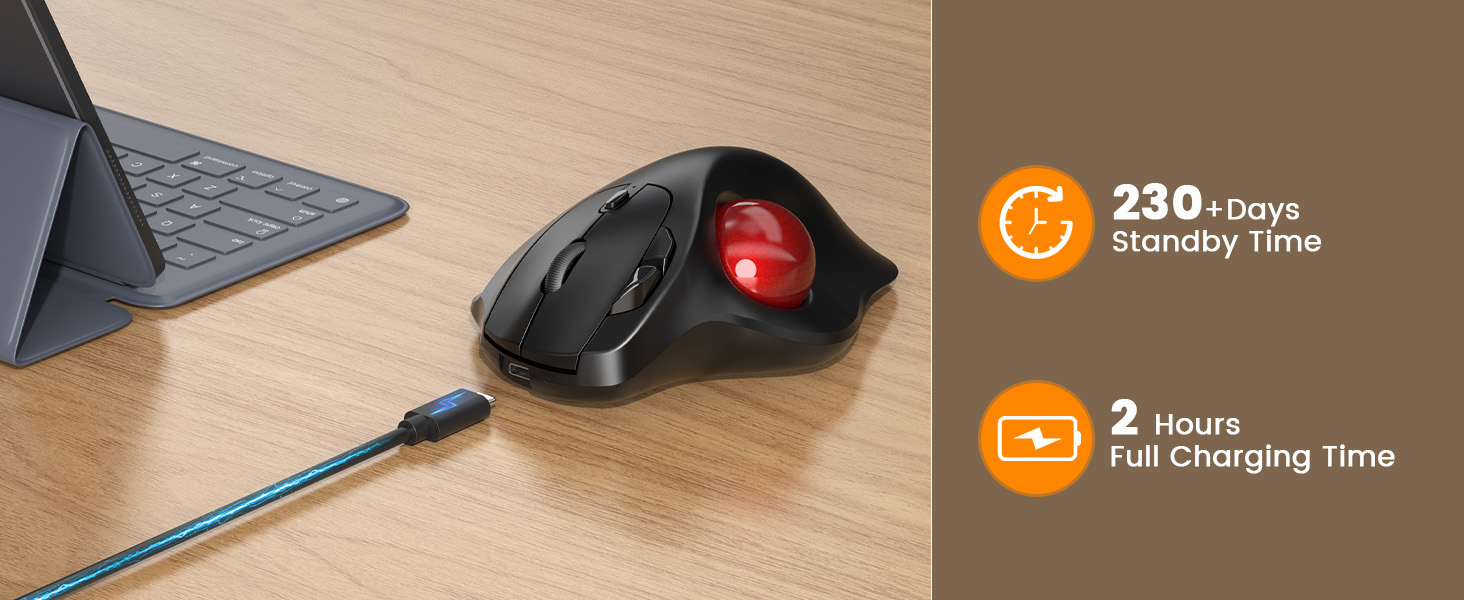 track ball mouse usb wireless
